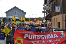  Fukushima-Demo zum 8. Jahrestag des Super-GAU