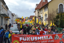  Fukushima-Demo zum 8. Jahrestag des Super-GAU