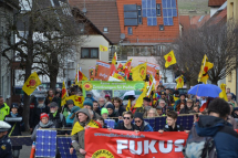  Fukushima-Demo zum 8. Jahrestag des Super-GAU