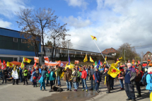  Fukushima-Demo zum 8. Jahrestag des Super-GAU