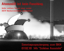 Weiterlesen: Atommüll ist kein Fasching